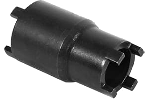 ‎KEENSO Keenso Motorrad Kupplung Demontagewerkzeug, Motorrad Nutmutternschlüssel 20mm / 24mm 2 In 1 Kontermutter Kupplungs Schlüssel 4 zapfen Nutmutternschlüssel