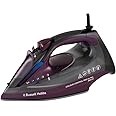 Russell Hobbs iron, ceramic non-stick soleplate, 195 g steam boost, 380 ml water tank, self-cleaning, anti-lime and drop protection function, color control technology, 2800W, 27281-56