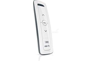 GTDIFFUSION Télécommande SOMFY TELIS-4-RTS White pour volet Roulant - 1810631A00 TELIS PATIOS CENTRALIS et SITUO 5 rts (rt101)