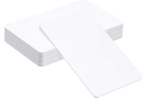 ZONON Carta NFC NTAG215, Carte in PVC Etichette Bianche NTAG 215 NFC Compatibile con Tagmo e Amiibo per Tutti Smartphone e Dispositivi Abilitati NFC (60 Pezzi)