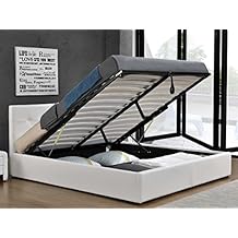 Suchergebnis auf Amazon.de für: stauraumbett weiss 140x200 cm