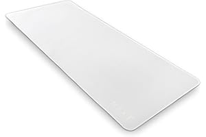 NZXT Podkładka pod mysz MXP700 - MM-MXLSP-WW - 720 mm x 300 mm - powłoka odporna na plamy - powierzchnia o niskiej elastyczności - miękka i gładka powierzchnia - antypoślizgowa gumowa podstawa - biała
