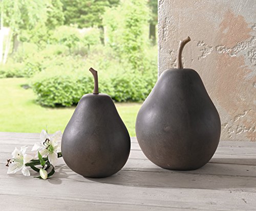 Deko-Birne "Grey", groß