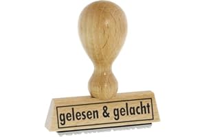 DIE STEMPEL GMBH Sprüche-Stempel/Holzstempel gelesen & gelacht vom Kaufhaus2010