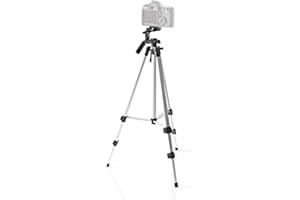 Ex-Pro® TR-654 Professional Photographic Camera Tripod for (490mm - 1340mm / 53") Geared system, Spirit Level, Fast Install, Quick Release, for Camcorders - (Suitable for Canon, JVC Everio, Panasonic, Sanyo, Sony Handycam & Others)