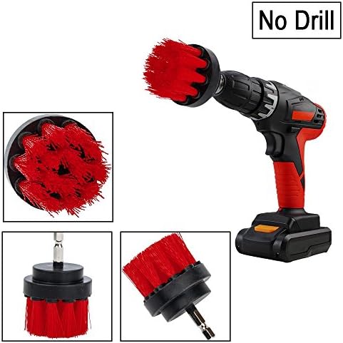 Power Spin Scrubber Electric Cleaning Brush, Scrubbing Brush Tool Attachment for Car, wooden floor Laundry Room Bathroom Cleaning.