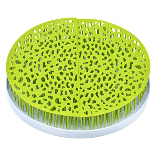 Cozyswan Trockengestell Trockenständer für Baby Flaschen und Flaschenzubehör Flaschentrockner Abtropfständer Grass Grün - 5