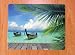 Produktbild Mauspad / Mousepad Karibik / Strand / Palme / Meer 24 x 19 cm