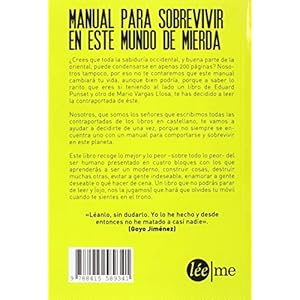 Manual Para Sobrevivir En Este Mundo De Mierda (Bolsillo)