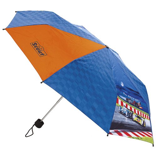 Scout Parapluie Pliant Bouteilles d’Eau, Multicolore (Bleu)