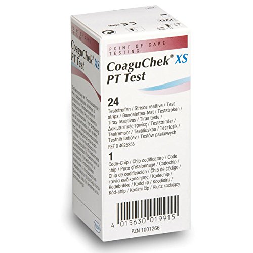 Preisvergleich Produktbild COAGUCHEK XS PT Test PST 24 St Teststreifen