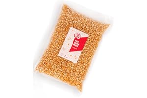 ‎POPCORNLOOP Popcornloop Popcorn Butterfly 1KILO Kinopopcorn for Popcorn Machine Best Gold Quality GMO Free Vegan Gluten Free
