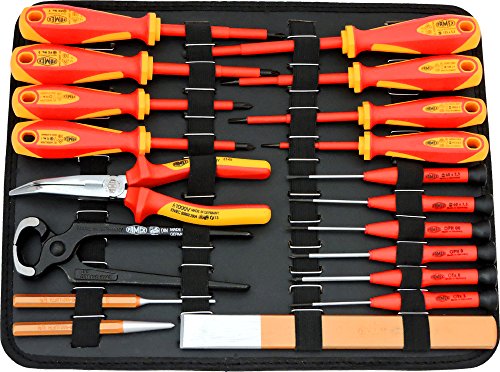 FAMEX 718-20 Werkzeugkoffer Komplettset mit Top-Werkzeugbestückung und 66-tlg. Steckschlüsselsatz 4-32mm - 4