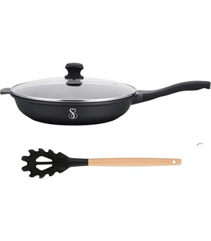 Padella Duo 32cm In Pietra Lavica Made In Italy - Rivestimento Antiaderente Naturale, Per Gas E Forno - Foto 3