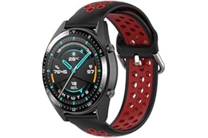 GRANSHO Bracelet de Montre Homme et Femme compatible avec Withings Steel HR Sport 40mm / Steel HR 40mm / ScanWatch 42mm, Ajustable en Silicone Souple et Robuste, Grand Choix de Couleurs