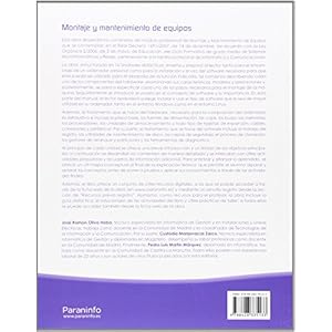 Montaje y mantenimiento de equipos 2.ª edición