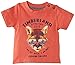 Timberland Baby-Boys T05E84/98512M Short Sleeves T-Shirt, Red (Poppy), 9-12 Months (Manufacturer Size:12 Months)