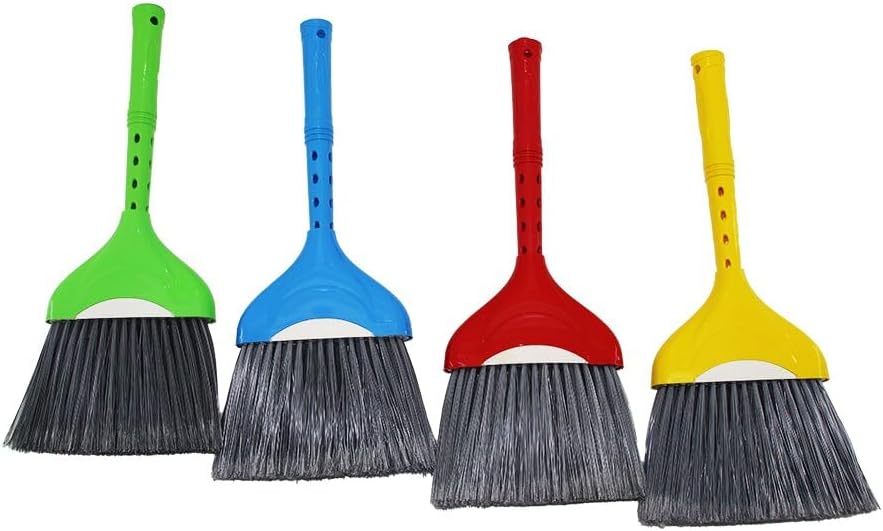 Chermik Urve Ur-3255 Lale (No:2) Süpürge (Renkli Plastik & Saptak Saplı)*30