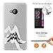 Produktbild c00181 - Cool Fun Aquarius Sign Design HTC U Play 5.2" Fashion Trend Leichtgewicht Hülle Ultra Slim 0.3MM Kunststoff Kanten und Rückseite Protection Hülle - Clear
