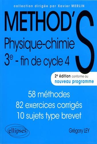 Télécharger PHYSIQUE-CHIMIE 3E - 2E ÉDITION CONFORME NOUVEAU PROGRAMME Francais PDF