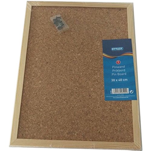 Preisvergleich Produktbild Stylex 43500 - Pinnwand, 30 x 40 cm