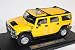 Produktbild Hummer H2 SUV Gelb 2003-2010 1/18 Maisto Modell Auto mit individiuellem Wunschkennzeichen