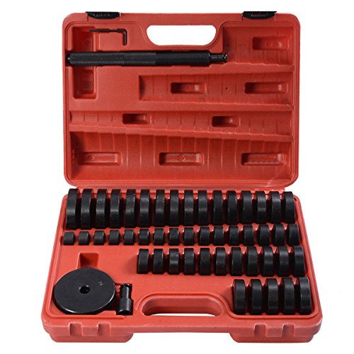 52 tlg. Werkzeug Set Treibsatz Druckstück Montagescheiben Lager-Schalen-Buchsen 18–65mm