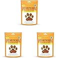 Pet Munchies Chicken Dog Training Treats, Grain Free Tasty Bites with Natural Real Meat, Low in Fat 50g (Pack of 3)