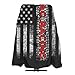 Produktbild Drag Racing American Flag Haarschnitt-Schürze Professional Waterproof Salon Polyester Barber Hairdressing Tools Haircut Cloth 5566 Inch