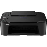 Canon Pixma E3440 Renkli Inkjet Yazıcı, Fotokopi ve Tarama Makinesi, Wifi, Siyah, 435 x 327 x 145 mm