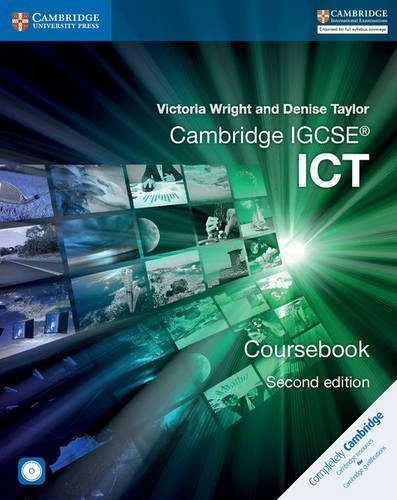 Cambridge IGCSE?? ICT Coursebook with CDROM (Cambridge International Examinations) by Victoria Wright (20160707)