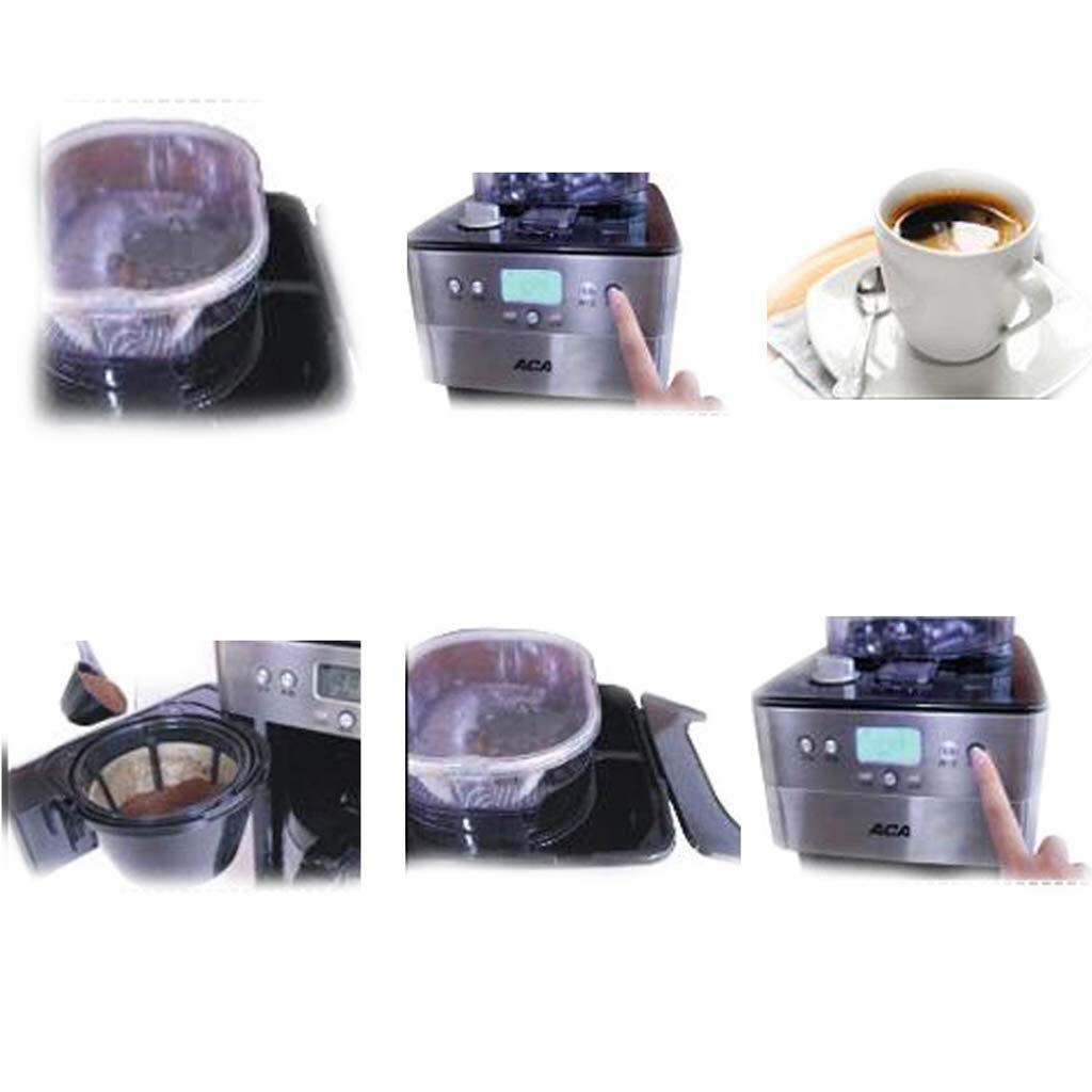 Praktisch-Amerikanische-kaffeemaschine-vollautomatische-kaffeemaschine-mhle-tropfkaffeemaschine-hause-kaffeemaschine-filter-kaffeemaschine-229mm-times274-mm-times404mm-Silber-Farbe-Silber