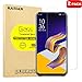 Price comparison product image KATIAN [2 Pack] ASUS ZenFone 5Z ZS620KL Screen Protector, 9H High-Definition Tempered Glass Anti-Fingerprint Protective Film Cover for ZS620KL