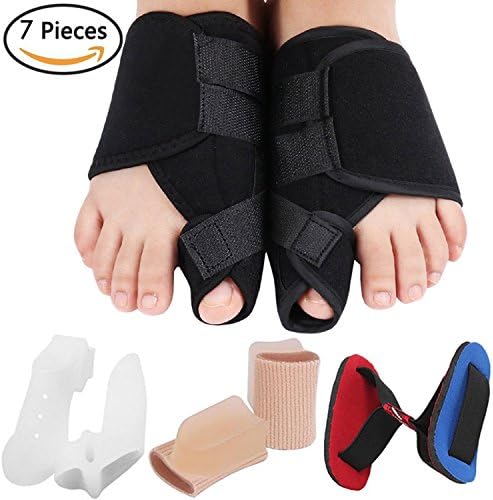 Bunion Corrector Bunion Relief Kit, Bunion Splint Toe Straightener Corrector for Hallux Valgus, Big Toe Joint, Hammer Toes, Splint Aid Surgery Treatment for Women and Men