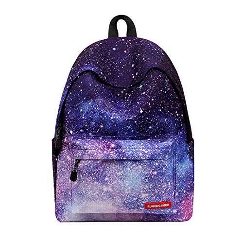 Preisvergleich Produktbild Abyelike, Damen Kinderrucksack Galaxy Purple Einheitsgröße