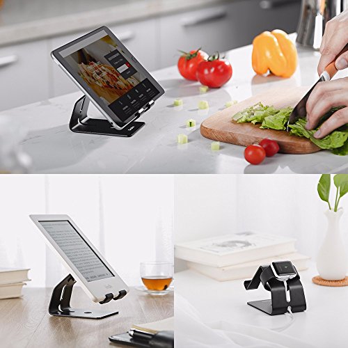 iPhone X Halterung  EasyAcc Dock handy halterung handy Tablet Aluminium Hater f  r iphone X 8 Samgung s8 plus note 8 und alle Tablets eBook-Reader han