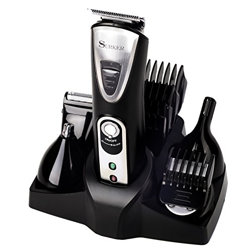 Surker Multifunktions Schnurlose Haarschneider 5 in 1 wiederaufladbare Haarschneider für Männer - 2
