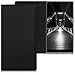Price comparison product image kwmobile Flip Cover for Xiaomi Mi Mix with stand - Hinged leatherette cover bag in Flip Case Style in black