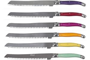 Jean Dubost - Couteau à pain irisé (1 modèle aléatoire)