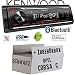Produktbild Opel Corsa C schwarz - Autoradio Radio Kenwood KMM-BT204 - Bluetooth | MP3 | USB | iPhone - Android - Einbauzubehör - Einbauset