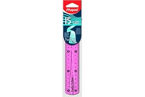 Maped Twist and Flex Flat Ruler 15 cm - Violet