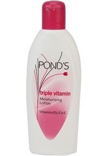 Pond's Body Lotion triple vitamin moisturising 300ml (8901030320491)