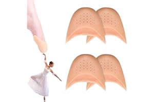 YIMVUNZ 2 Paia Salvapunte in Silicone Gel Salva Punte Copri Dita Salvapunta Salvapunte in Silicone per Scarpe a Punta Ballet e Danza Classica