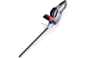 NETTA Hedge Trimmer and Cutter - 600W - 55cm Diamond Cutting Blade - 16mm Tooth Opening - 6M Power Cable - Ultra-Light 2.5Kg - Two-Way Safety Switch - Soft Grip Handle