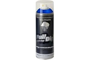 Full Dip Spray vinilo líquido AZUL ELECTRICO mate - pelable - 400ml
