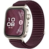 Mountain Loop Lanyard Compatible with Rongep Huawei Watch Fit 4/4 Pro/Fit 3 1st Grade Woven Fabric Metallic Linked Fit 4 Strap Pr