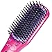 ACEVIVI Digital Anti Static Ceramic Hair Straightener Heating Detangling Hair Brush Paddle Brush For Faster Straightening Styling(Pink)