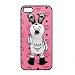 Produktbild TPU Hülle Superdünn Stoßfest Tasche MCM Hülle, Apple Iphone 5/5s/SE Pink Pattern Rabbit Serizes MCM Handyhülle, MCM Schutzhülle Hard Silikon Bumper Hülle, MCM Telefonkasten Für Apple Iphone 5/5s/SE