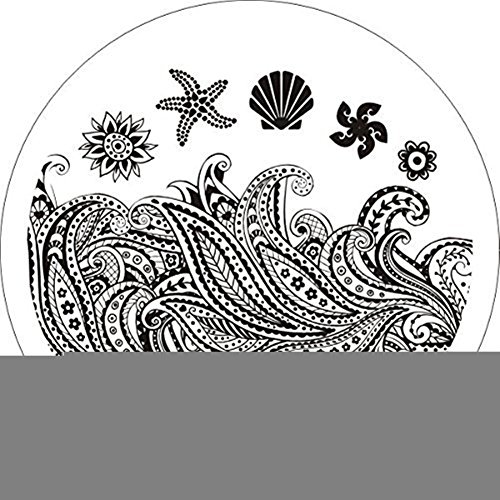 Born Pretty Nail Plates Nail Stamp Image Plate Starfish &Shell Stamping Plates BP10