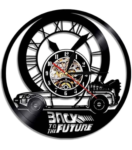 Horloge Murale Rétro Goodyear - Design Roue De Pneu, Ø31cm - Cadeau Pour Fans De Voitures/motos